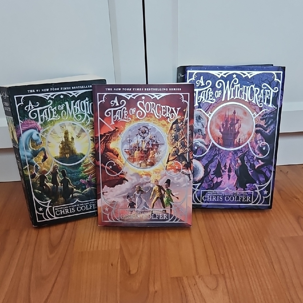 Chris Colfer Fantasy Book Set Prequil To The Land Of Stories Book Series